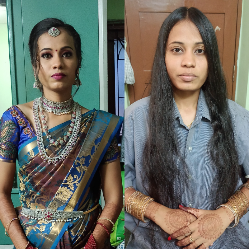 Photo of beautifully
            arranged customer